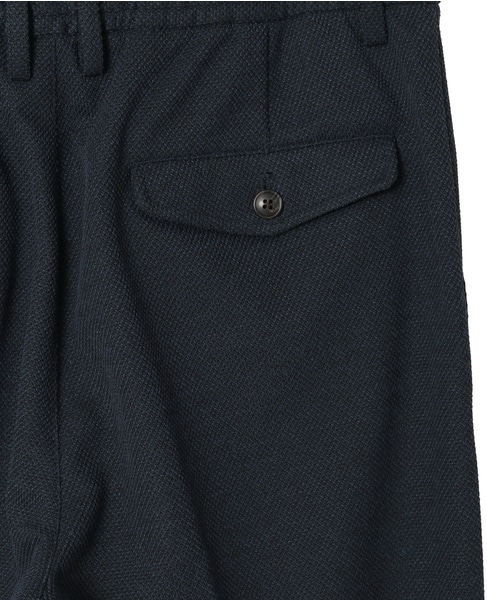 ウーリービシュウ ドビーコンフォートイージーパンツ(セットアップ可) 詳細画像 ブラック 7