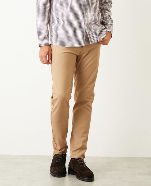 ハイファンクションツイル スリムテーパード5ポケットパンツ 詳細画像 シャンブレーネイビー 27