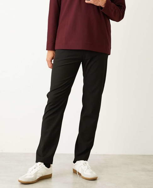 ハイファンクションツイル スリムテーパード5ポケットパンツ 詳細画像 チャコールグレー 3