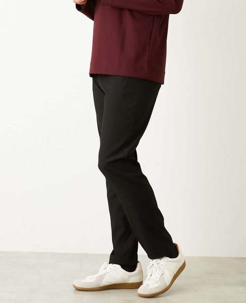 ハイファンクションツイル スリムテーパード5ポケットパンツ 詳細画像 チャコールグレー 4