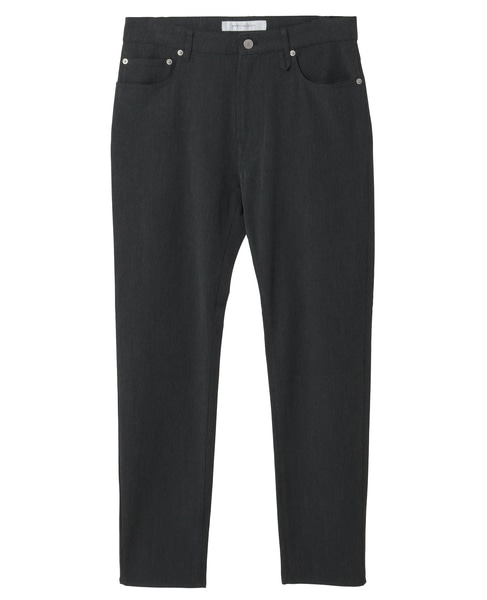 ハイファンクションツイル スリムテーパード5ポケットパンツ 詳細画像 チャコールグレー 7