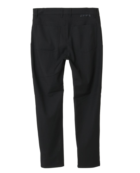 ハイファンクションツイル スリムテーパード5ポケットパンツ 詳細画像 ブラック 3