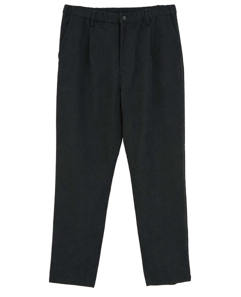 アクティブテックコーデュロイ ワンプリーツイージーテーパードパンツ 詳細画像 アイボリー 12