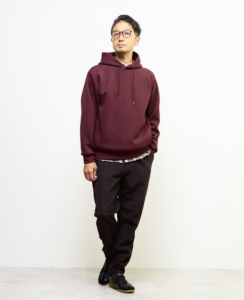 アクティブテックコーデュロイ ワンプリーツイージーテーパードパンツ 詳細画像 アイボリー 24