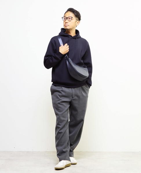 TWダブルクロスワイドパンツ | イージーケア / ウォッシャブル 詳細画像 ベージュ 23