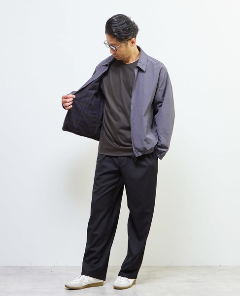 TWダブルクロスワイドパンツ | イージーケア / ウォッシャブル 詳細画像 ベージュ 27