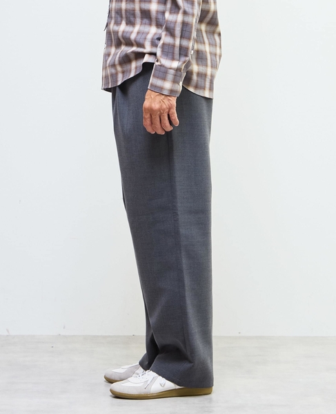 TWダブルクロスワイドパンツ | イージーケア / ウォッシャブル 詳細画像 ベージュ 3