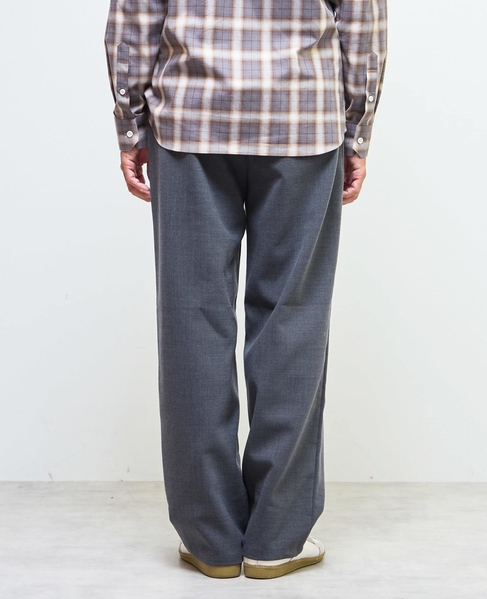 TWダブルクロスワイドパンツ | イージーケア / ウォッシャブル 詳細画像 ベージュ 4