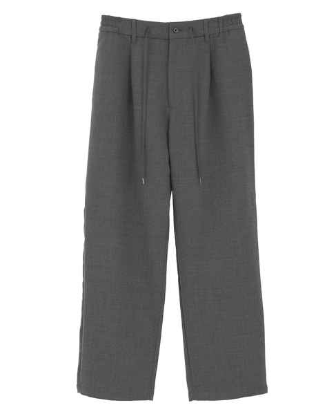 TWダブルクロスワイドパンツ | イージーケア / ウォッシャブル 詳細画像 ベージュ 8