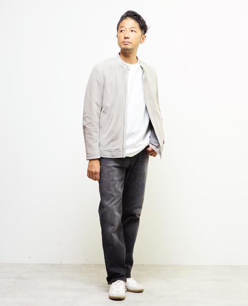 スリムテーパードストレッチデニム 詳細画像 インディゴ 22