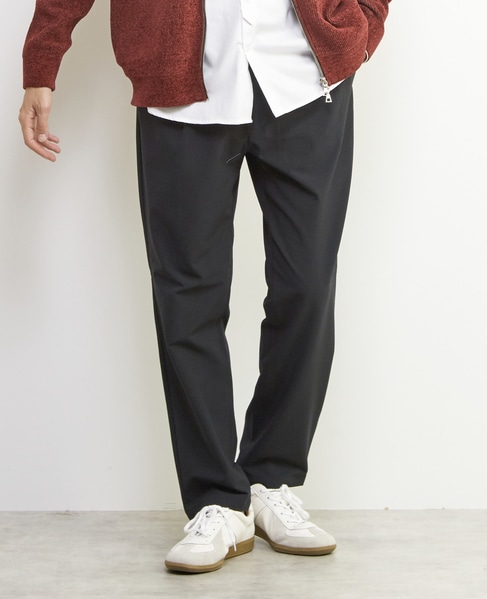 ストームフリースワンプリーツイージーパンツ | ストレッチ/撥水/透湿/防シワ/ウォッシャブル 詳細画像 ブラウン 18