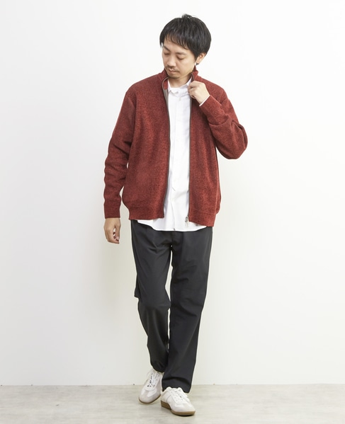 ストームフリースワンプリーツイージーパンツ | ストレッチ/撥水/透湿/防シワ/ウォッシャブル 詳細画像 ブラウン 19