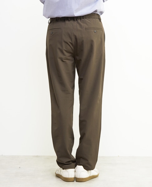 ストームフリースワンプリーツイージーパンツ | ストレッチ/撥水/透湿/防シワ/ウォッシャブル 詳細画像 ブラウン 4