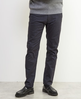 ソフトサーモヘリンボーンスリムテーパード5ポケットパンツ