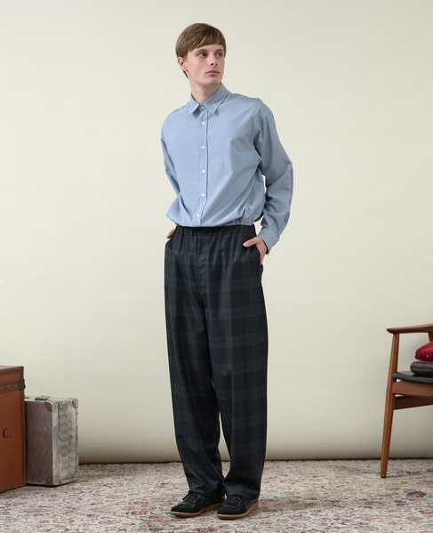 【1978 MEN'S MELROSE】イージーワイドパンツ 詳細画像 チャコールグレー 15