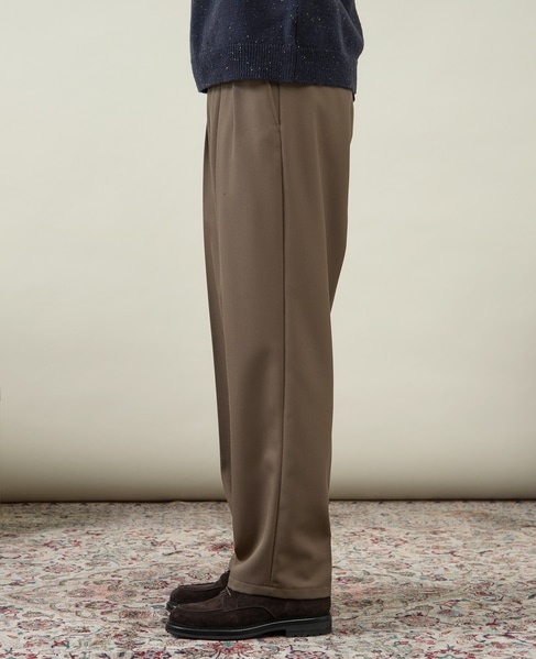 【1978 MEN'S MELROSE】ツープリーツトラウザース 詳細画像 チャコールグレー 3