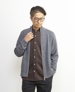 タックリブスタンドZIP / ドライバーズニット