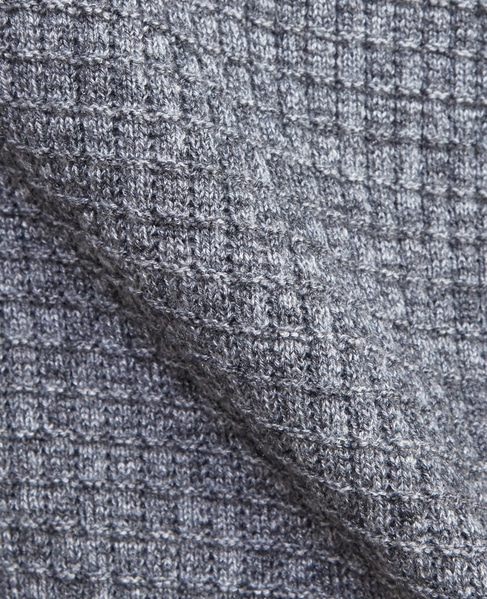 タックリブスタンドZIP / ドライバーズニット 詳細画像 グレー 10