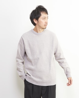 ライトモールクルーネックニット
