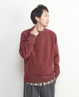 ライトモールクルーネックニット