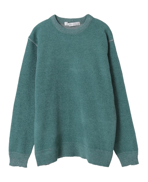 ライトモールクルーネックニット 詳細画像 ライトグレー 11