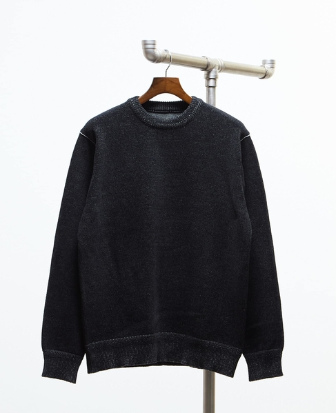 ライトモールクルーネックニット 詳細画像 ライトグレー 15