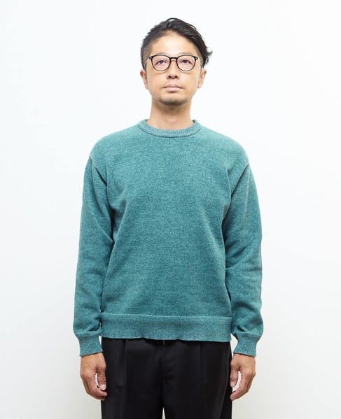 ライトモールクルーネックニット 詳細画像 ライトグレー 2