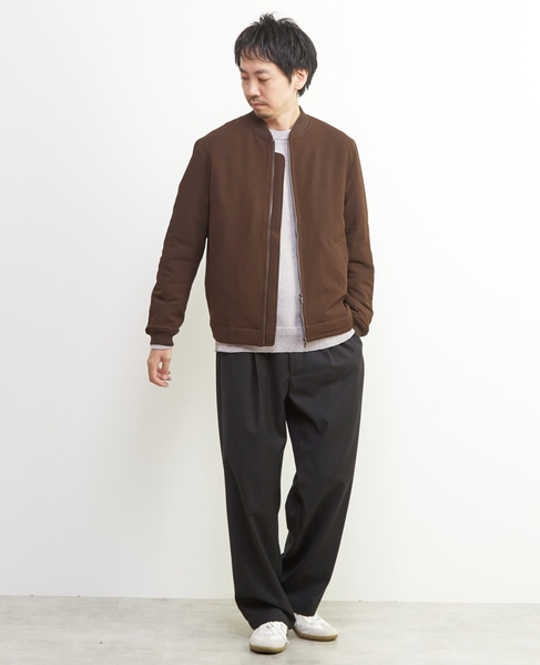 ライトモールクルーネックニット 詳細画像 ライトグレー 21