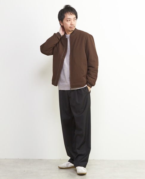 ライトモールクルーネックニット 詳細画像 ライトグレー 22