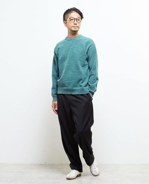 ライトモールクルーネックニット 詳細画像 ライトグレー 25