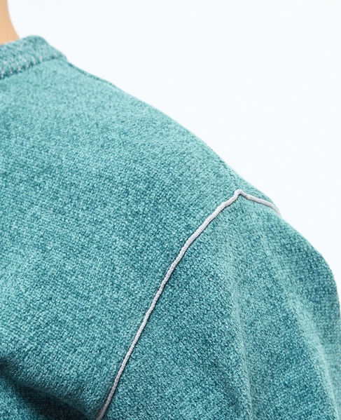 ライトモールクルーネックニット 詳細画像 ライトグレー 8