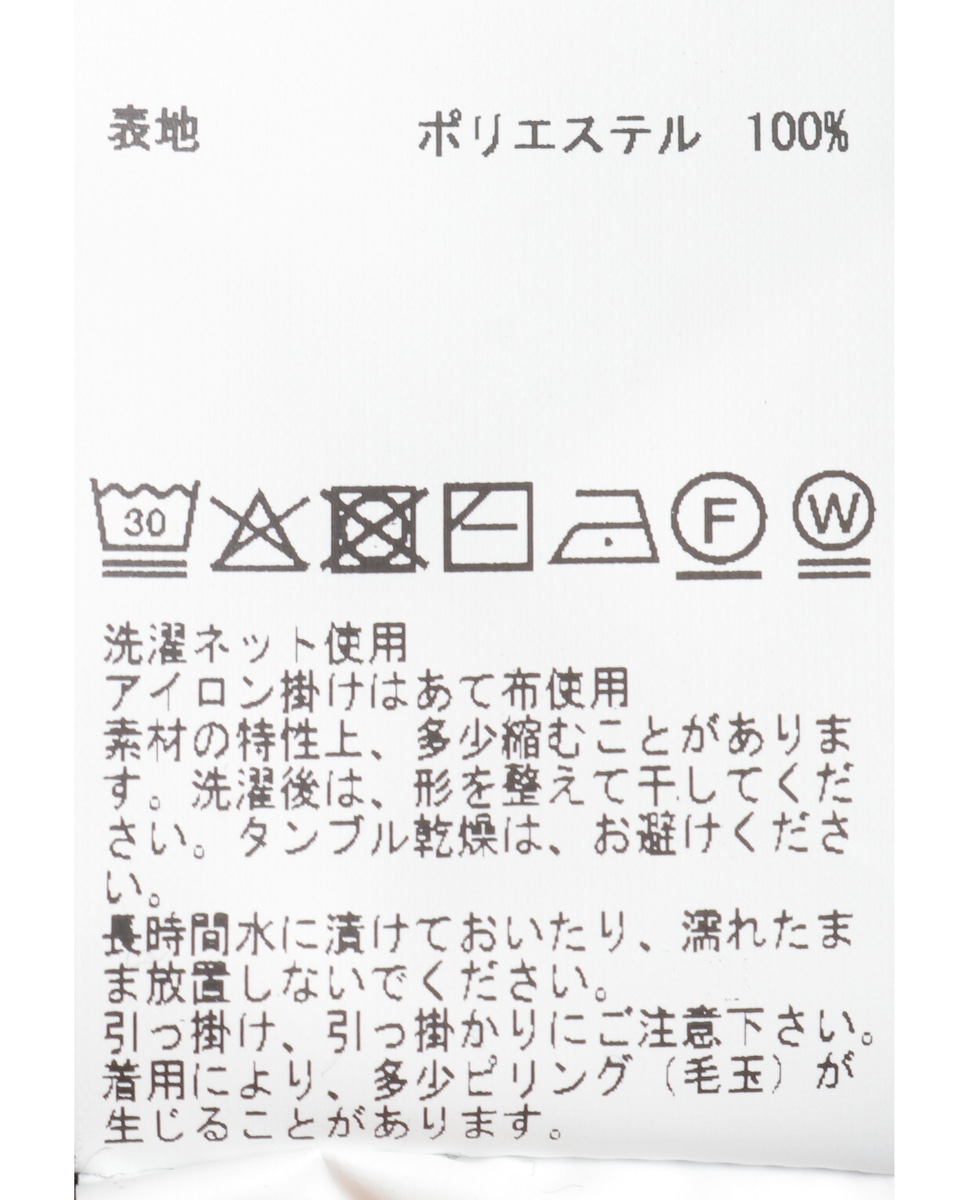 ライトモールクルーネックニット 詳細画像 ブラック 35