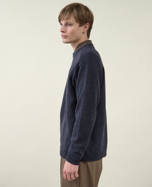 【1978 MEN'S MELROSE】カラーネップセーター 詳細画像 マスタード 3