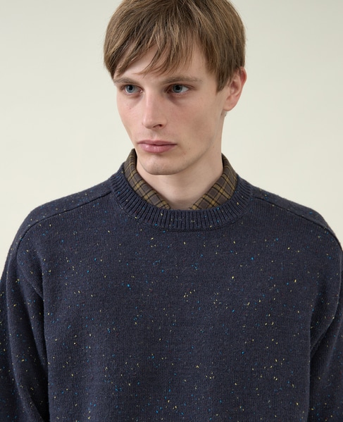 【1978 MEN'S MELROSE】カラーネップセーター 詳細画像 マスタード 6