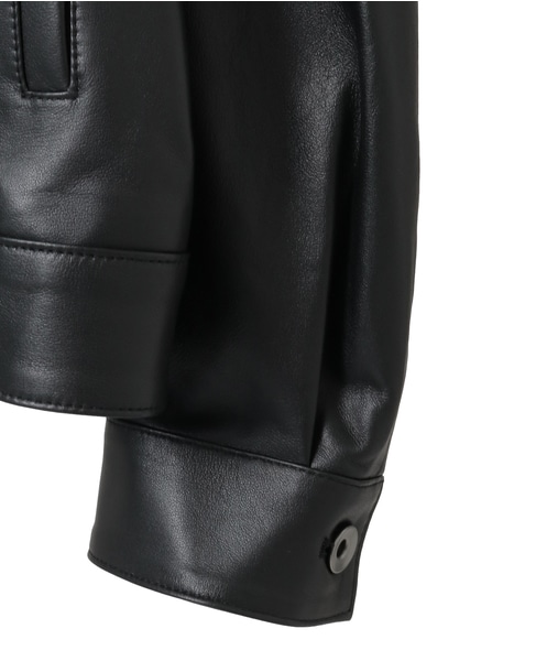 シープナッパレザー /トラッカーズジャケット 詳細画像 ブラック 21