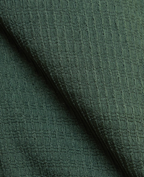 テクスチャーメッシュハーフスリーブカーディガン 詳細画像 ブラウン 12