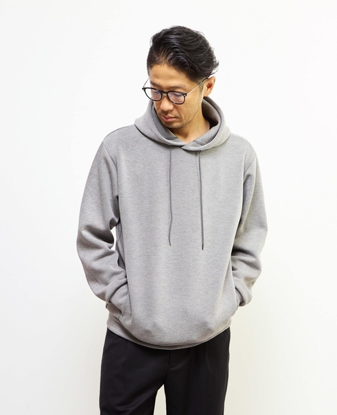 アヤクッションスプリットラグランフーディ 詳細画像 シロクロ 15