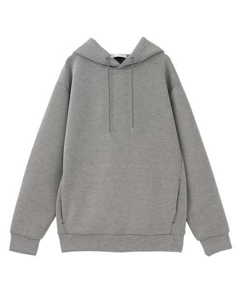 アヤクッションスプリットラグランフーディ 詳細画像 シロクロ 9