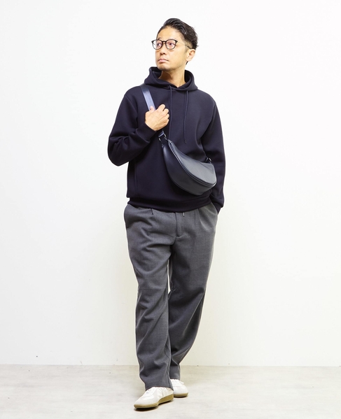 アヤクッションスプリットラグランフーディ 詳細画像 ボルドー 10