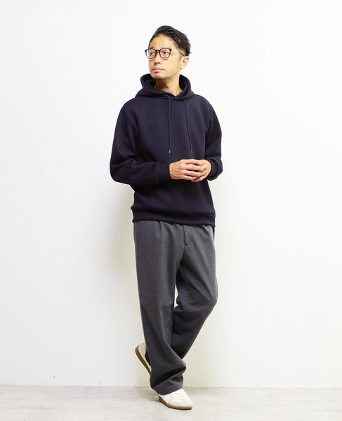 アヤクッションスプリットラグランフーディ 詳細画像 ボルドー 8