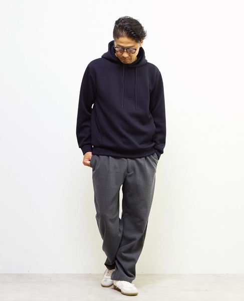 アヤクッションスプリットラグランフーディ 詳細画像 ボルドー 9