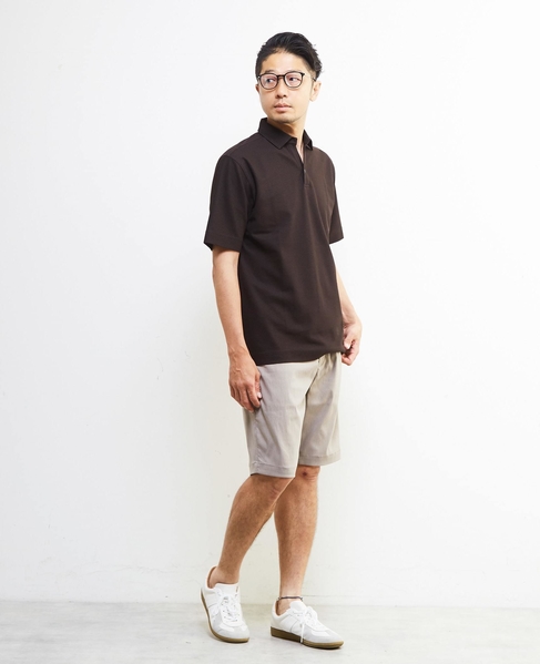 カルキュロメッシュスッキパーポロシャツ 詳細画像 グレー 21