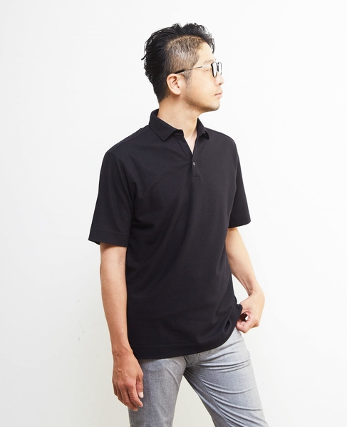 カルキュロメッシュスッキパーポロシャツ 詳細画像 グレー 22