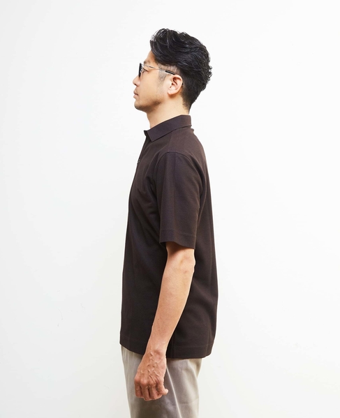 カルキュロメッシュスッキパーポロシャツ 詳細画像 グレー 3