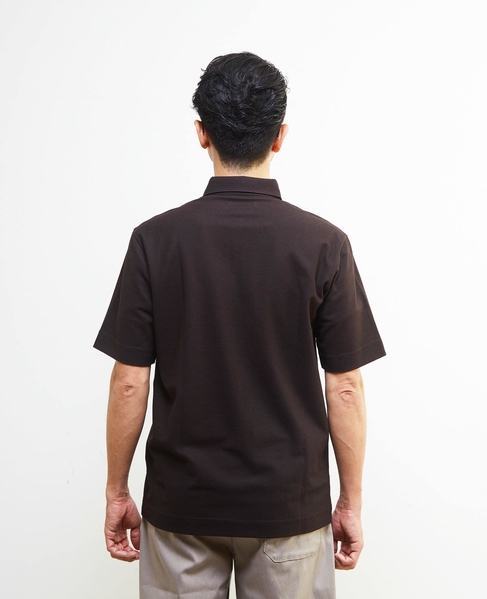 カルキュロメッシュスッキパーポロシャツ 詳細画像 グレー 4