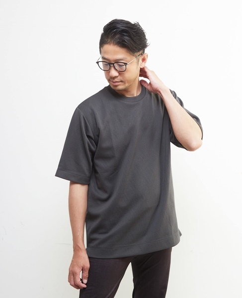 ライトブリスターTシャツ 詳細画像 チャコールグレー 1