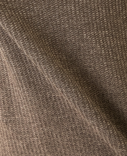 リンクスストライプ フェイクレイヤーキーネックTシャツ 詳細画像 グレー 11