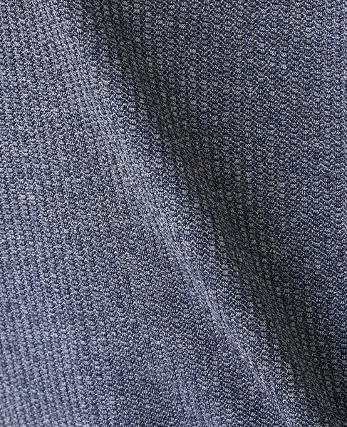 リンクスストライプ フェイクレイヤーキーネックTシャツ 詳細画像 グレー 13