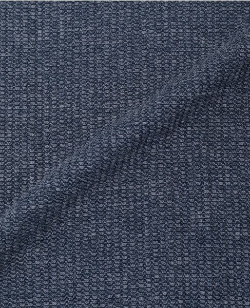 リンクスストライプ フェイクレイヤーキーネックTシャツ 詳細画像 ネイビー 7