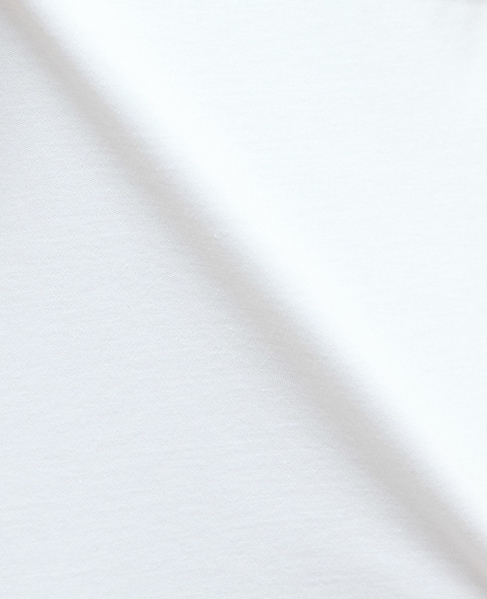 スビンプラチナムモックネックTシャツ 詳細画像 ホワイト 9